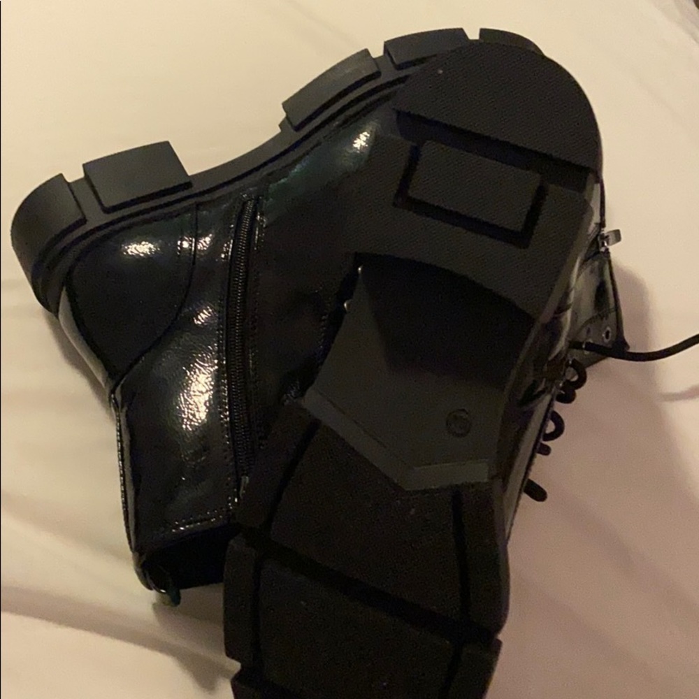 Nine West Combat Boots - Picture 2 of 6